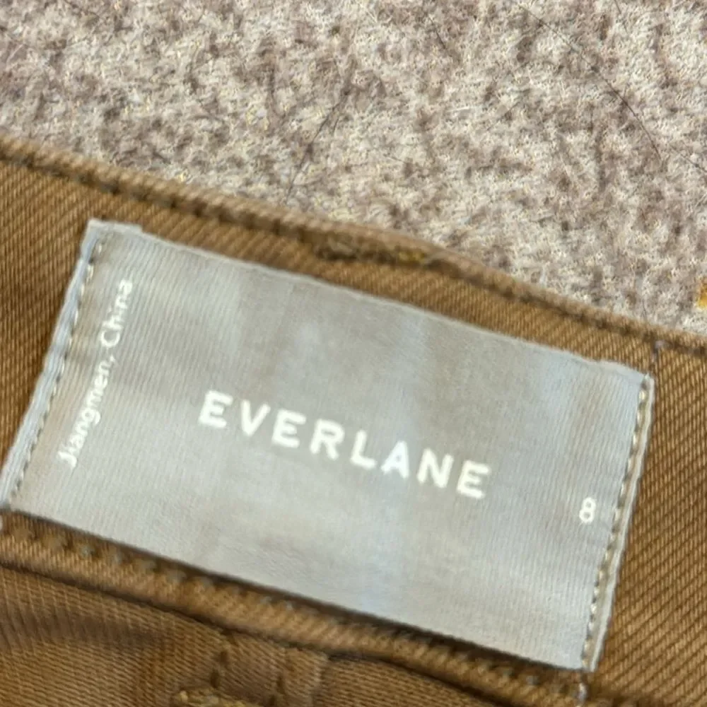 Everlane The Patch Pocket Denim skirt brown size Size 8 - Picture 2 of 5